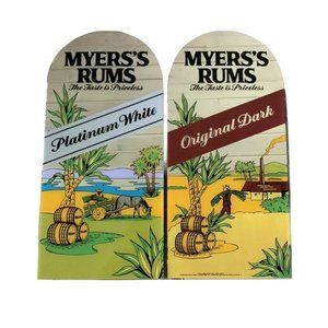 Mirror Bar sing myerss rums 17” X 17”